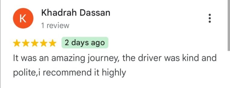 review on google